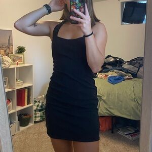 Mini black dress size small